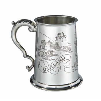 Scotland One Pint Pewter Tankard Scotland One Pint Pewter Tankard