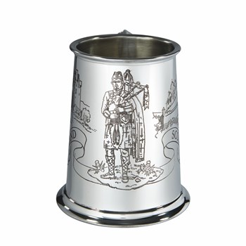Scotland One Pint Pewter Tankard Scotland One Pint Pewter Tankard