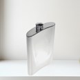 10oz Plain Pewter Kidney Hip Flask