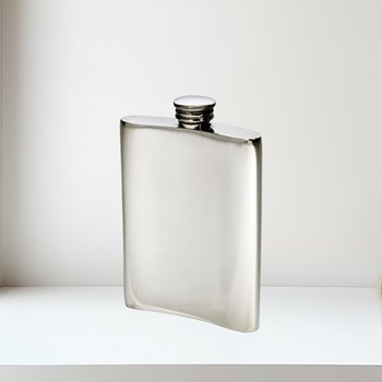 3oz Embossed Monarch of the Glen Top Pocket Flask 3oz Embossed Monarch of the Glen Top Pocket Flask