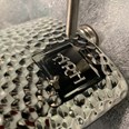 4oz Hammered Pewter Kidney Hip Flask