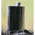 4oz Plain Pewter Kidney Hip Flask