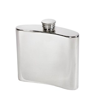 Paisley Pewter 6oz Kidney Hip flask
