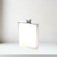 Celtic Cross Embossed Pewter Kidney Flask