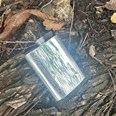 6oz Vertical Celtic Bands Pewter Kidney Hip Flask