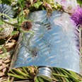 Triquetra 6oz Pewter Kidney Hip Flask