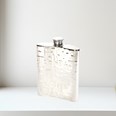 6oz Metropolitan Pewter Kidney Hip Flask