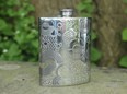6oz Retro Pewter Kidney Hip Flask