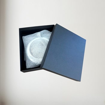 6oz Round Kells Green Pewter Picture Flask