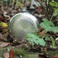6oz Round Sunfish Pewter Flask