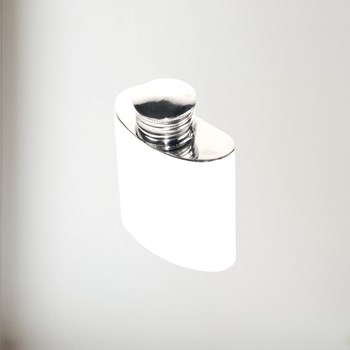 1oz Plain Small Pewter Purse Flask