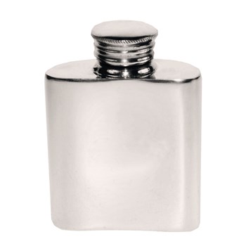 1oz Plain Small Pewter Purse Flask