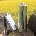 3oz Plain Pewter Purse Flask