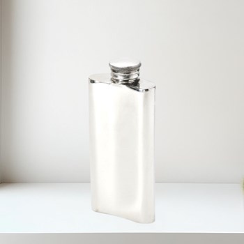 2oz Peacock Pewter Purse Flask