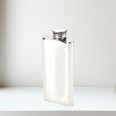 2oz Plain Pewter Purse Flask