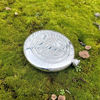 Knox 4oz Pewter Sporran Flask