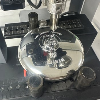 4oz Lion Of Scotland Pewter Sporran Flask