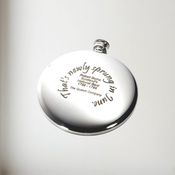 Red Red Rose Sporran Flask