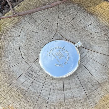 Red Red Rose Sporran Flask