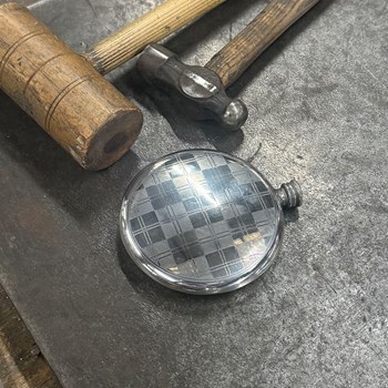 4oz Tartan Pewter Sporran Flask