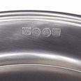 Large Antique Finish Pewter Plate