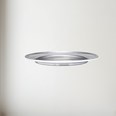 Medium Antique Finish Pewter Plate