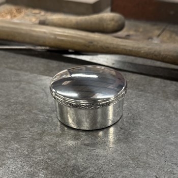 Medium Celtic Pewter Trinket Box