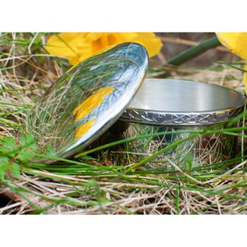 Medium Celtic Pewter Trinket Box