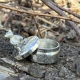 Teddy Pewter Trinket Box