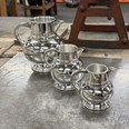 Small Pewter Water Jug Beer Pitcher