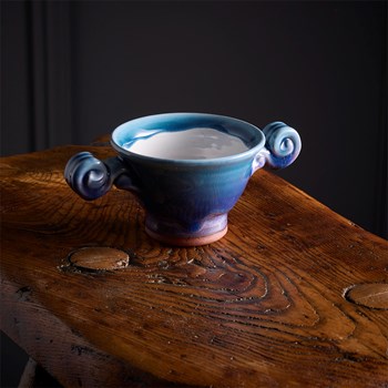 Highland Heather 3" Ceramic Quaich