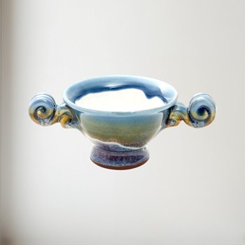 Summer Tide 3" Ceramic Quaich