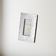 Hammered Pewter 2"X3" Mini Picture Frame