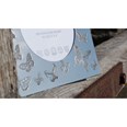 Butterfly Small Pewter 4"X4" Frame