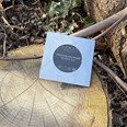 Small Plain Square 4"X4" Pewter Picture Frame