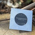 Small Plain Square 4"X4" Pewter Picture Frame