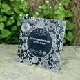 Retro Small Pewter 4"X4" Frame