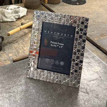 Large Knox 7"x5" Pewter Picture frame