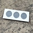 Plain Pewter Triple Frame