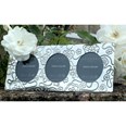 Triple Yorkshire Rose Pewter Frame