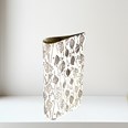 Leaf Pewter Budvase