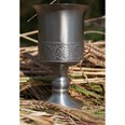 Medieval Antique Finish Pewter Goblet