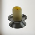 Medieval Antique Finish Pewter Candle Holder