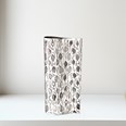 Large Leaf Pewter Vase