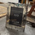 Large Leaf 7"X5" Pewter Picture Frame