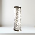 Large Tree Of Life Pewter Vase