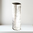 Knife Fork Spoon pewter Vase