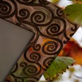 Large Tree Of Life 7"X5" Pewter Picture Frame
