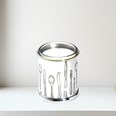 Knife Fork Spoon Pewter Candle Votive
