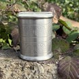 Medieval Antique Finish Pewter Candle Votive